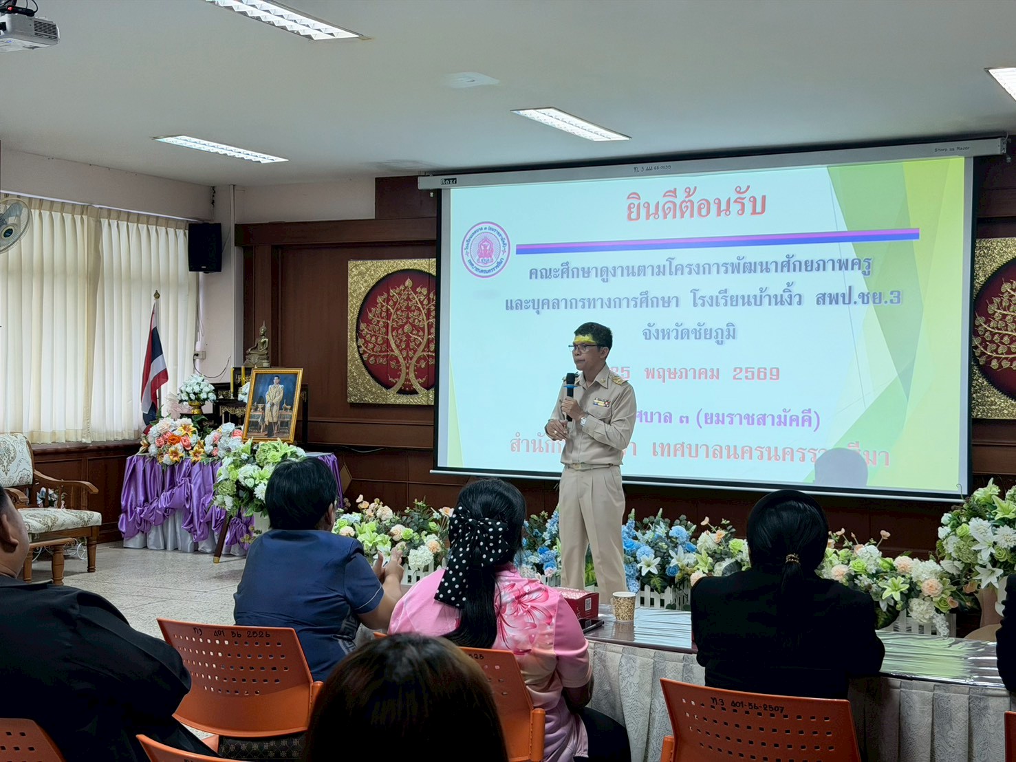 โรงเรียนบ้านงิ้ว สพป.ชย.3 ศึกษาดูงาน